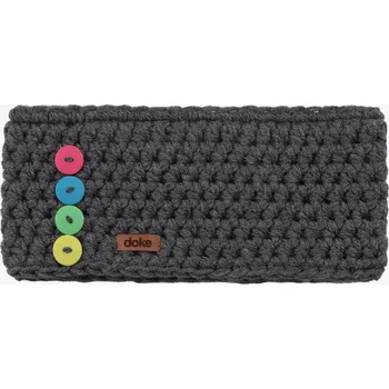 Čelenka Doke Háčkovaná čelenka bc dark head uni