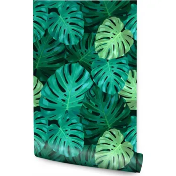 Fototapeta Tapeta exotické LISTY MONSTERY do ložnice