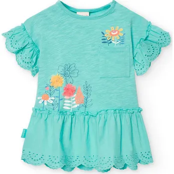 Dívčí šaty Dívčí šaty Boboli GARDEN STORIES Barva: Modrá, Velikost BOBOLI: 3 roky (98)