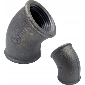 Fitinka ČERNÉ KOLENO 45° FF 2'' (SVIS FC1202)