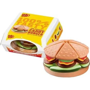 Bonbon Look o Look gumový bonbon s ovocnou příchutí ve tvaru burgeru 130 g
