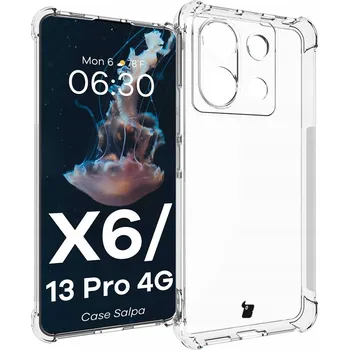 Pouzdro na mobilní telefon Zadní Kryt Bizon pro Xiaomi Redmi Note 13 Pro 5G bezbarvý