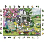 Wooden City Dřevěné puzzle Venkovská…