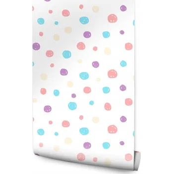 Tapeta 10m TAPETA Pro Děti - Pastelové Puntíky