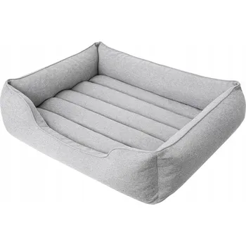 Pelíšek pro psa Doggy kotec pro psa šedá 50 cm x 65 cm