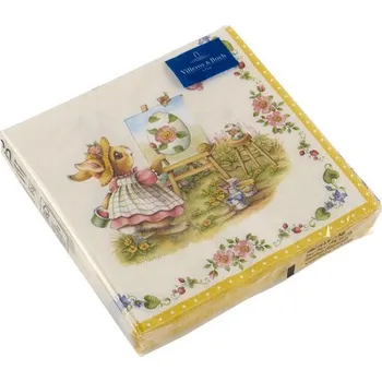 Papírový ubrousek Villeroy & Boch Easter Accessoires ubrousky Bunny Tales, 33 x 33 cm 35-9072-0028