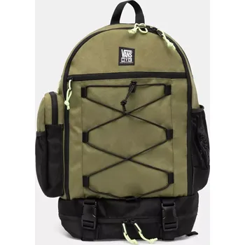 Sportovní batoh Batoh Vans pánský, zelená barva, velký, hladký, VN000M7JZBF1 91X, vel. ONE SIZE