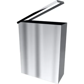 Odpadkový koš Bemeta Odpadkový koš nástěnný Bemeta 25 l nerez mat 125115045 KOSZAV25NRZM