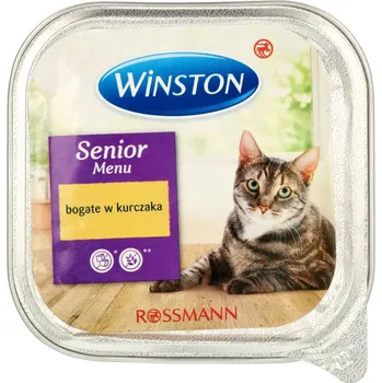 Krmivo pro kočku WINSTON VLHKÉ KRMIVO PRO KOČKY STARŠÍ 8 LET 100 G