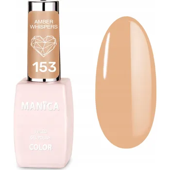 Přípravek na nehty Manica Hybridní lak - Amber Whispers 153 10 ml