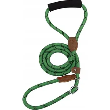 Vodítko pro psa OBOJEK VODÍTKO PRO PSA PROTISKLUZOVÁ ZELENÁ DÉLKA 130 cm PRŮMĚR 8 mm
