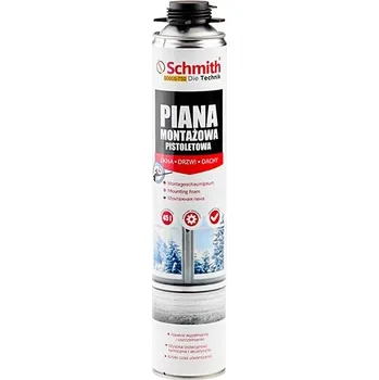 Montážní pěna Montážní pěna pistolová zimní 750ml Schmith
