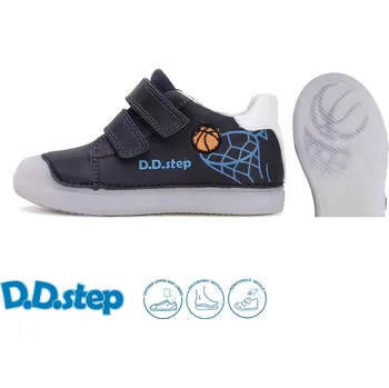 Chlapecké polobotky Celoroční obuv DDstep S049-51676M Royal Blue chlapecké Velikost: 30