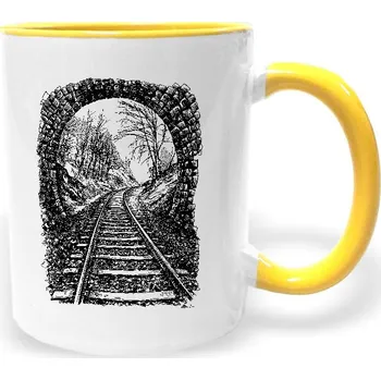 Hrnek - Tunel Barva: Žlutá