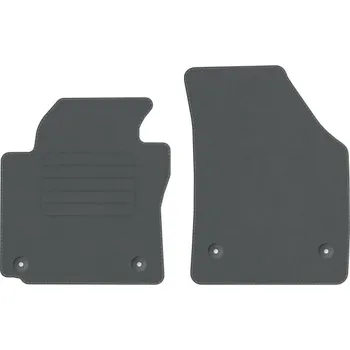 autokoberec VW CADDY III 2015 - 2020 velurová autokobercová sada ŠEDÁ PŘEDNÍ STANDARD