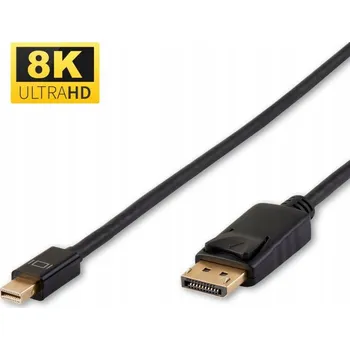 Video kabel Kabel DisplayPort Microconnect 0,5 m mini DisplayPort černý