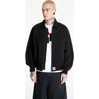 Pánská casual bunda Bunda Carhartt WIP OG Santa Fe Jacket UNISEX Black Garment Dyed M