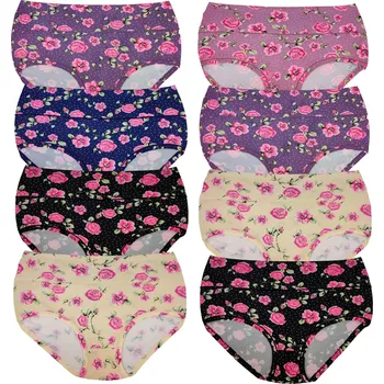 Kalhotky Dámské kalhotky Kalhotky Bambusové Vysoký pas Elastické Plus Size 3XL/4XL 8X