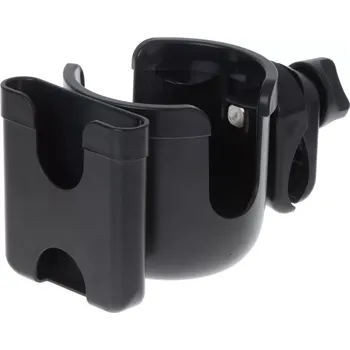 Držák na kočárek KiK držák na pití a mobil černý