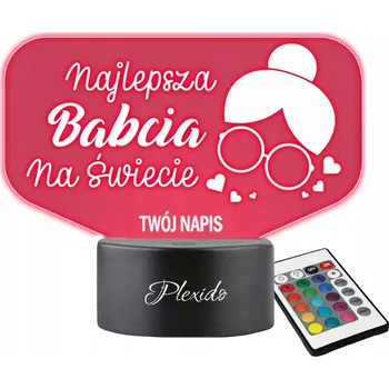 Lampička Plexido vícebarevná Noční lampa