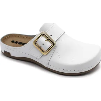 Dámská zdravotní obuv LEON 971 dámské pracovní pantofle bílá Velikost: 37