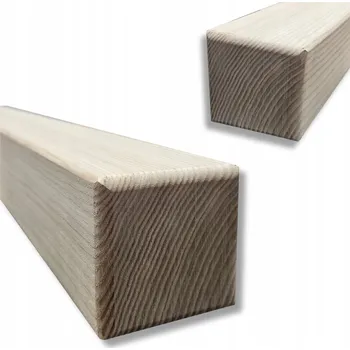 Obraz Jasanový sloup hranol KVH 6x6x110 cm