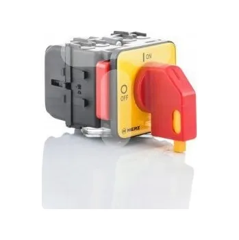 vypínač Křížový přepínač 0-1 3P 32A IP55 pro vestavbu ML0