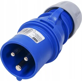 Elektrická zásuvka Hermetická prodlužovací zásuvková lišta MojeLedy modrá