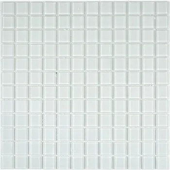 Skleněná mozaika WzorcowniaStudio 30 x 30 cm bílá