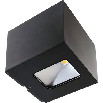 Venkovní osvětlení Deko Light Jabbah Jabbah Nástěnné svítidlo pevně vestavěné LED Energetická třída (EEK2021): G (A - G) 13 W LED tmavě šed