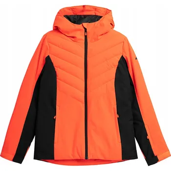 Dámská lyžařská bunda 4F F122 korálově neonová XS
