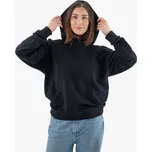 Volnočasová dámská mikina Daira, černá, M