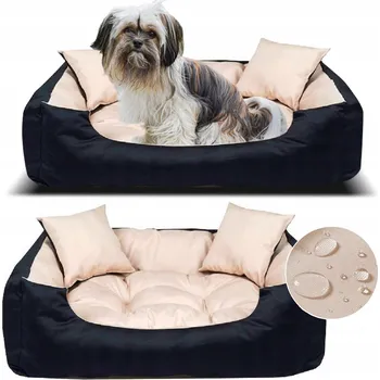 Pelíšek pro psa Pelíšek pro psa kočku Potah Pohovka Kotec Vodotěsná Béžová 115x75 cm