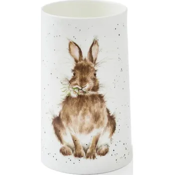 Váza Porcelánová váza Králíček s kopretinami