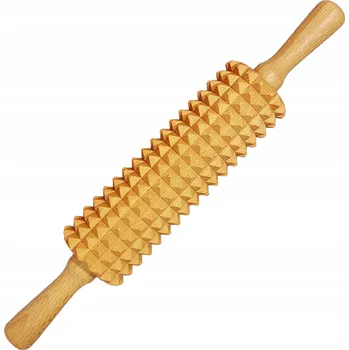 Masážní přístroj DŘEVĚNÝ MASÁŽNÍ PŘÍSTROJ Na Tělo Proti Celulitidě Zpevňující