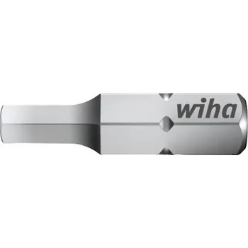 Bit bit inbus Wiha Bit fuer Innen-6kant 5,0x25mm Form C 6,3 1/4 plus6 01707 , DIN 7426, 1 ks