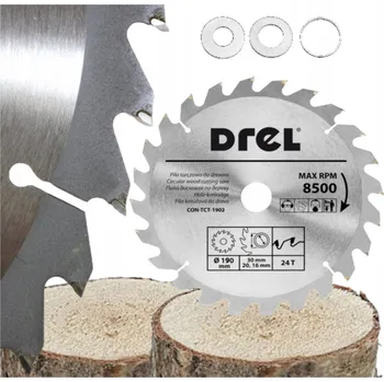 Okružní pila Kotoučová pila na dřevo 190x32 24T s vidiovým ostřím