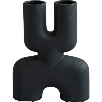 Váza 101 Copenhagen Váza Cobra Double Mini, black