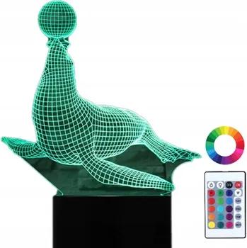 Lampička Plexido vícebarevná Noční lampa