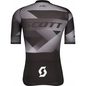 cyklistický dres Dámské cyklistické tričko SCOTT Premium Climber RC 3/4 černo-bílé, velikost L