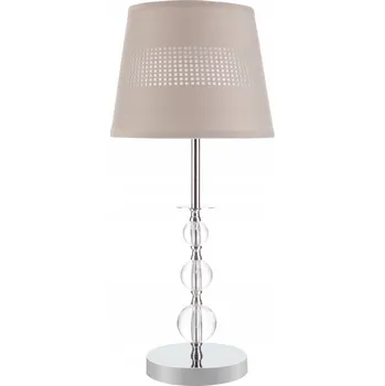 Lampička Stolní lampa HOMCOM béžová 40 W