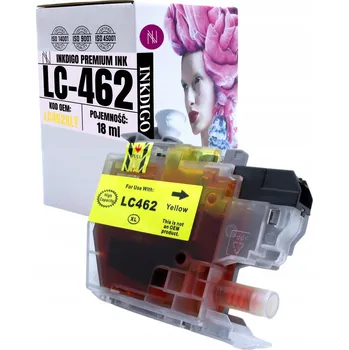 Žlutá inkoustová kazeta Inkdigo pro tiskárny Brother