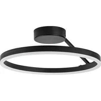 Černé stropní LED svítidlo Isaure 400mm 24W CCT - Rabalux - 71302 - 71302