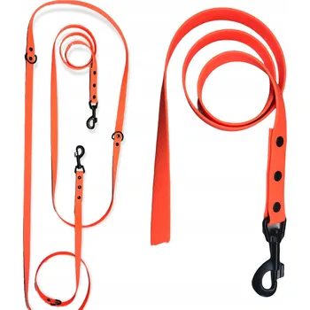 Vodítko pro psa VODÍTKO LANKOVÉ NASTAVITELNÉ PŘEPÍNACÍ VODĚODOLNÉ MĚKKÉ BEZZÁPACHOVÉ 10M 1.6CM