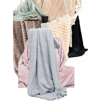 Prostěradlo Fleecová deka Romanetka 200 cm x 220 cm, vícebarevná