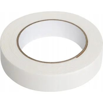 Oboustranná PĚNOVÁ páska UV STRONG 19mm x 5m BÍLÁ