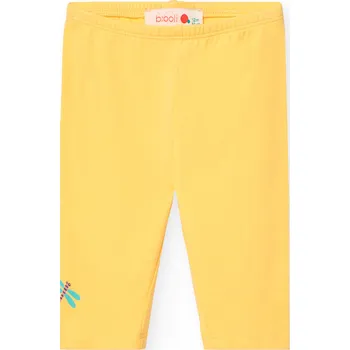 Dívčí legíny 3/4 dívčí legíny Boboli GARDEN STORIES Barva: žlutá, Velikost BOBOLI: 5 let (110)