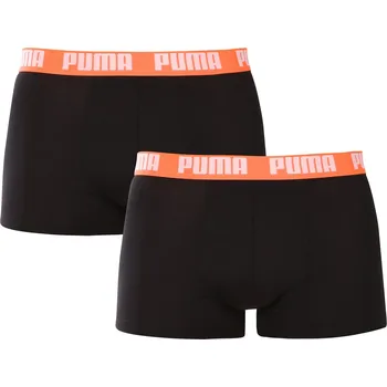 Sada pánského spodního prádla 2PACK pánské boxerky Puma černé (521015001 070) L 521015001 070 Možnost vrácení zboží ZDARMA do 120 dnů!