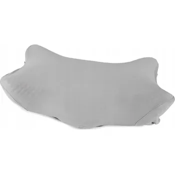 Polštář Povlak na ortopedický polštář bavlna Habys šedý 30 x 48 cm