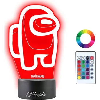 Lampička Plexido vícebarevná Noční lampa